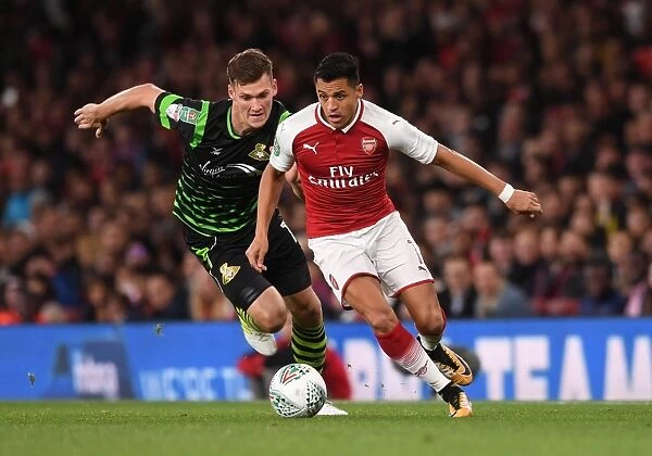 Alexis Sanchez Scores for Arsenal against Doncaster in Carabao Cup Third Round