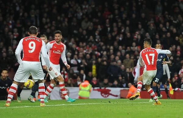 Alexis Sanchez Scores for Arsenal: Stunner Against Southampton (2014-15)