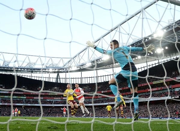 Alexis Sanchez Scores Arsenal's Second Goal in FA Cup Fourth Round Against Burnley