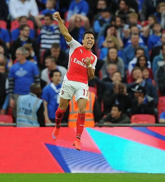 Alexis Sanchez Scores the Decisive Goal: Arsenal's FA Cup Semi-Final Victory over Reading (2015)