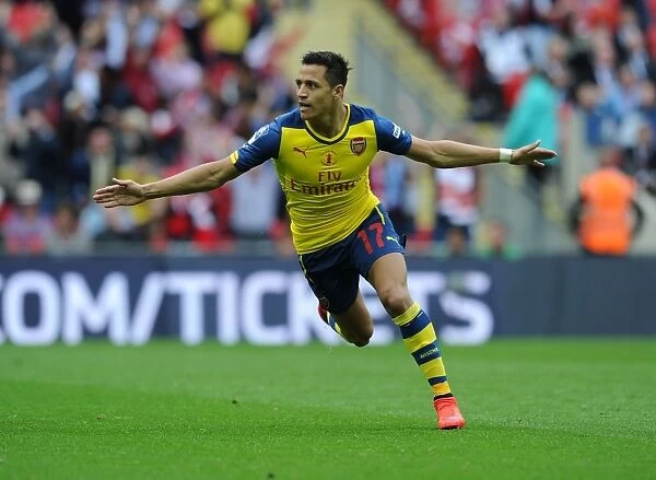 Alexis Sanchez Scores the Decisive Goal: Arsenal's FA Cup Victory over Aston Villa (2015)