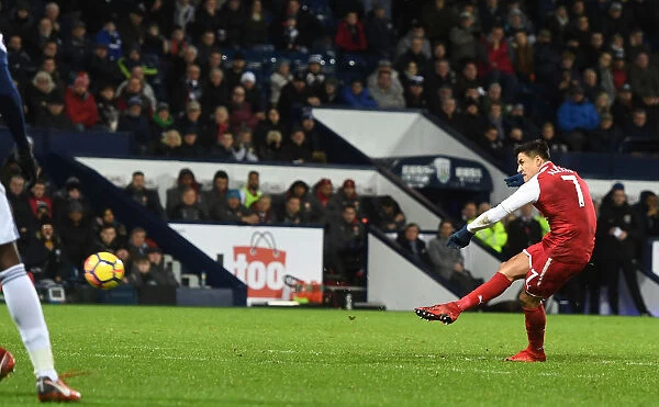Alexis Sanchez Scores the Dramatic Winning Goal for Arsenal against West Bromwich Albion (December 2017)