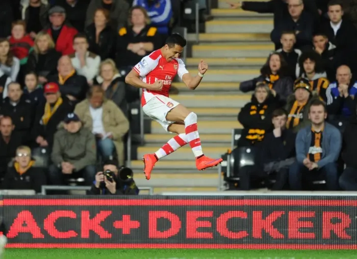 Framed Print : Alexis Sanchez Scores First Arsenal Goal: Hull City 0-1 Arsenal, Premier League 2014 / 15 Framed Print : Alexis Sanchez Scores First Arsenal Goal: Hull City 0-1 Arsenal, Premier League 2014 / 15