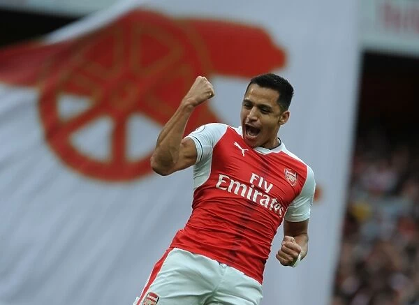 Alexis Sanchez Scores First Goal: Arsenal vs. Chelsea, Premier League 2016-17