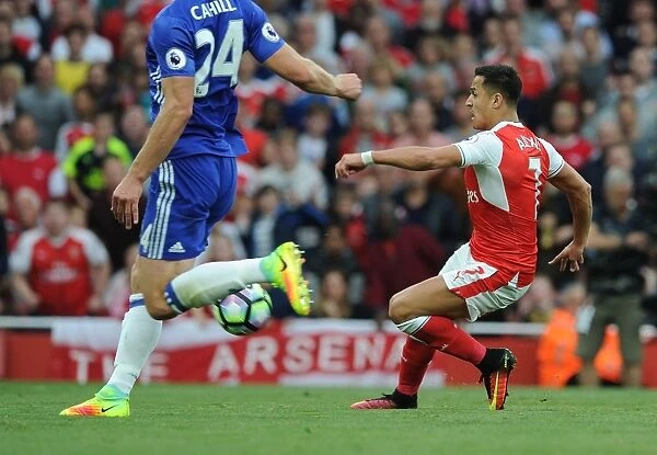 Alexis Sanchez Scores the Opener: Arsenal vs. Chelsea, Premier League 2016-17