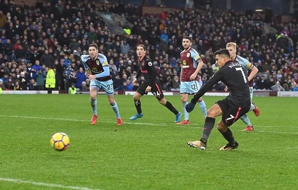 Alexis Sanchez Scores Penalty: Burnley vs Arsenal, Premier League 2017-18