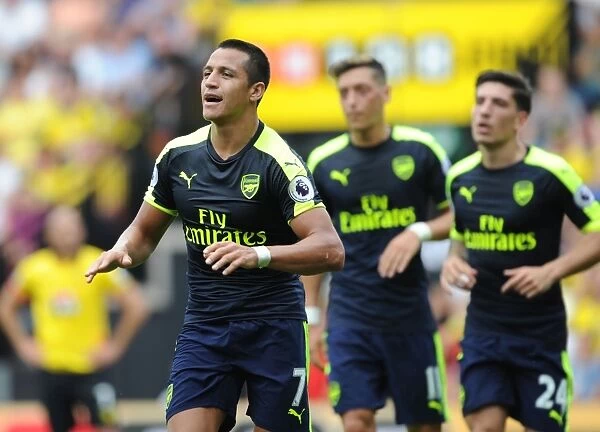 Alexis Sanchez Scores His Second: Arsenal's Triumph at Watford (2016-17)