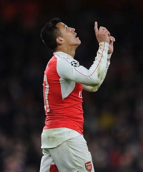 Alexis Sanchez Scores His Second: Arsenal's Victory Against Dinamo Zagreb in the UEFA Champions League, 2015