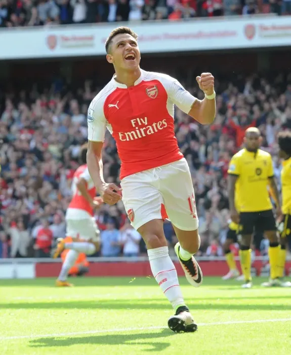 Framed Print : Alexis Sanchez Scores His Second Goal: Arsenal's Victory Against Aston Villa (2015-16 Premier League) Framed Print : Alexis Sanchez Scores His Second Goal: Arsenal's Victory Against Aston Villa (2015-16 Premier League)