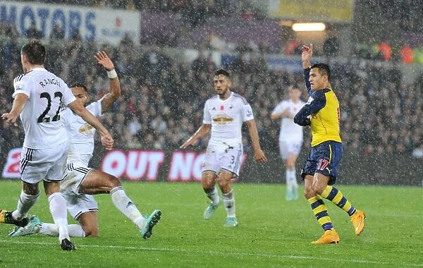 Alexis Sanchez Scores the Winner: Swansea vs. Arsenal, Premier League 2014-15