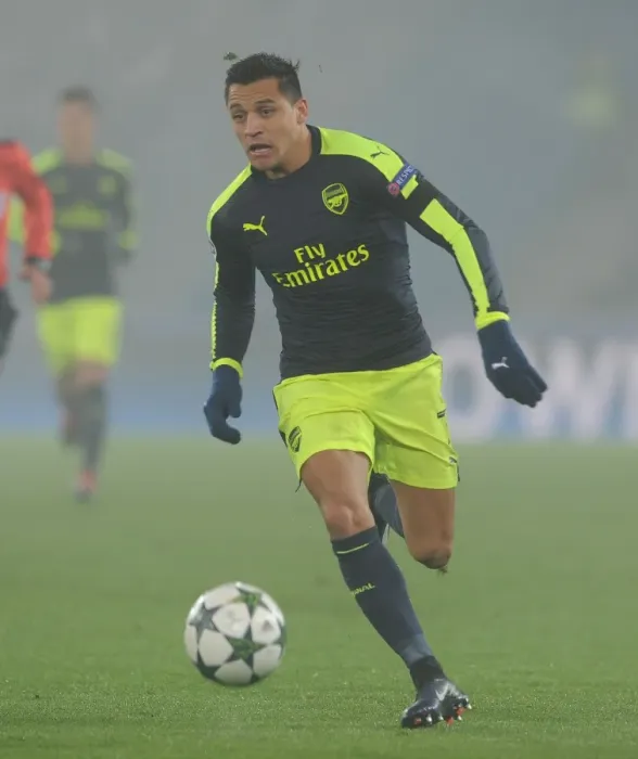 Framed Print : Alexis Sanchez vs. FC Basel: Arsenal's Star Forward Faces Off in UEFA Champions League Showdown Framed Print : Alexis Sanchez vs. FC Basel: Arsenal's Star Forward Faces Off in UEFA Champions League Showdown