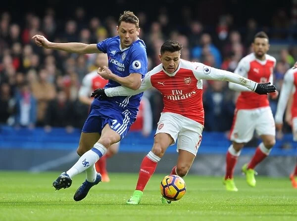 Alexis Sanchez vs. Nemanja Matic: Intense Rivalry at Stamford Bridge - Premier League 2016-17