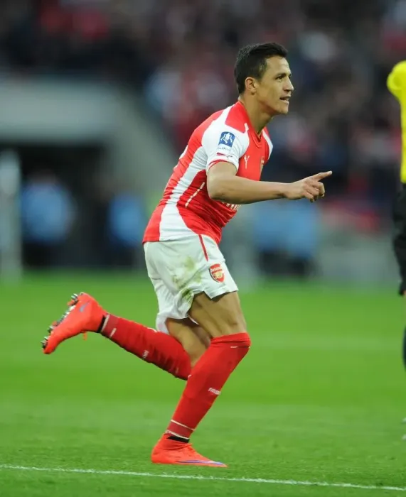 Framed Print : Alexis Sanchez's Brace: Arsenal Advance to FA Cup Final vs. Aston Villa Framed Print : Alexis Sanchez's Brace: Arsenal Advance to FA Cup Final vs. Aston Villa