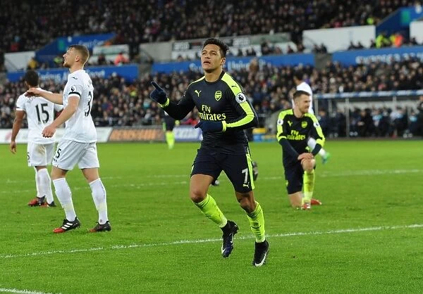 Alexis Sanchez's Brace: Arsenal's Dominance Over Swansea City in Premier League Clash