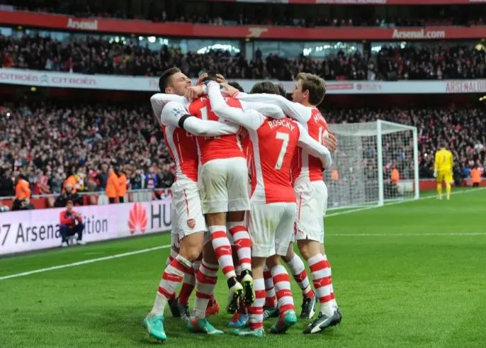 Framed Print : Alexis Sanchez's Brace: Arsenal's Dominance Over Stoke City (January 2015)