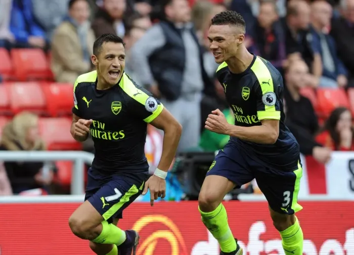 Framed Print : Alexis Sanchez's Brace: Arsenal's Dominance Over Sunderland (2016-17) Framed Print : Alexis Sanchez's Brace: Arsenal's Dominance Over Sunderland (2016-17)