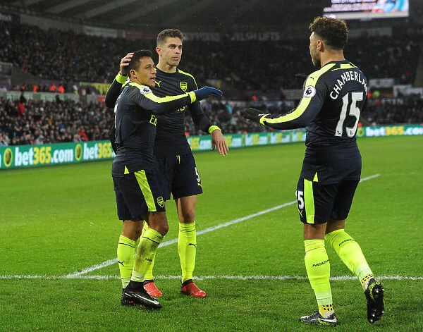 Alexis Sanchez's Brace: Arsenal's Dominant 4-0 Victory Over Swansea City (January 14, 2017)