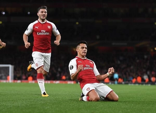 Alexis Sanchez's Brace: Arsenal's Europa League Victory Over 1. FC Koeln (2017)