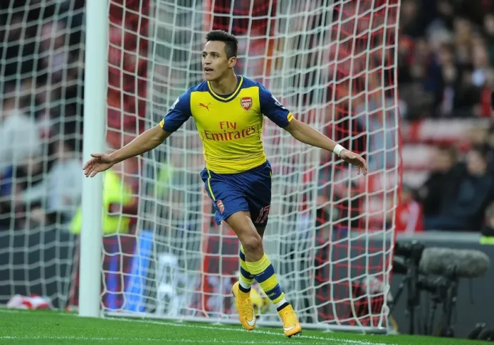 Framed Print : Alexis Sanchez's Brace: Arsenal's Triumph over Sunderland (2014 / 15)