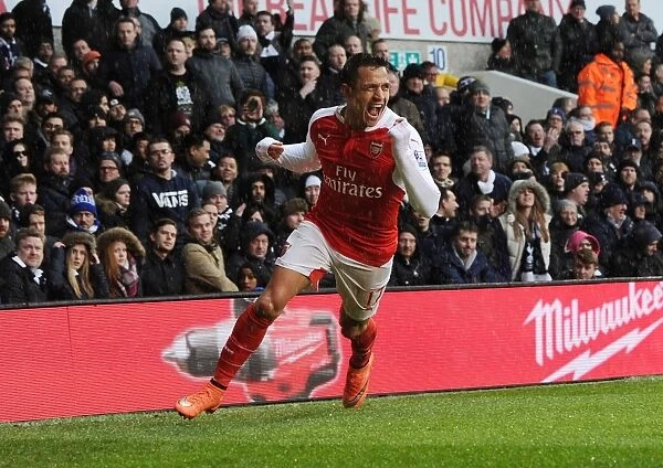 Alexis Sanchez's Brace: Arsenal's Victory Over Tottenham Hotspur in the 2015-16 Premier League