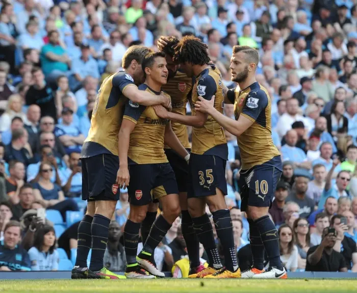 Framed Print : Alexis Sanchez's Brace: Arsenal's Victory Over Manchester City in the 2015-16 Premier League Framed Print : Alexis Sanchez's Brace: Arsenal's Victory Over Manchester City in the 2015-16 Premier League
