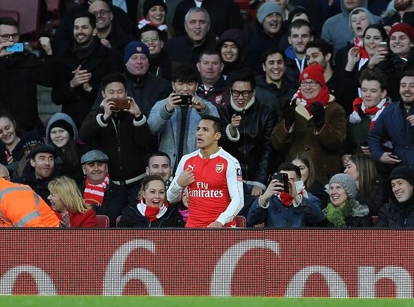 Alexis Sanchez's Emotional FA Cup Triumph over Burnley: The Passionate Moment at Arsenal