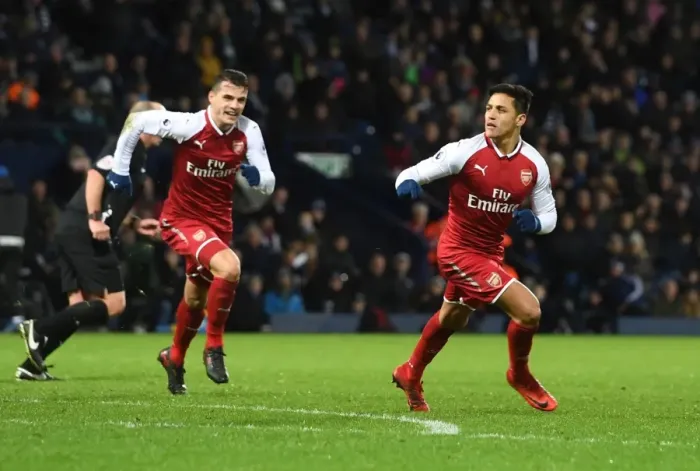 Framed Print : Alexis Sanchez's Goal: Arsenal's Victory at West Bromwich Albion (2017-18) Framed Print : Alexis Sanchez's Goal: Arsenal's Victory at West Bromwich Albion (2017-18)