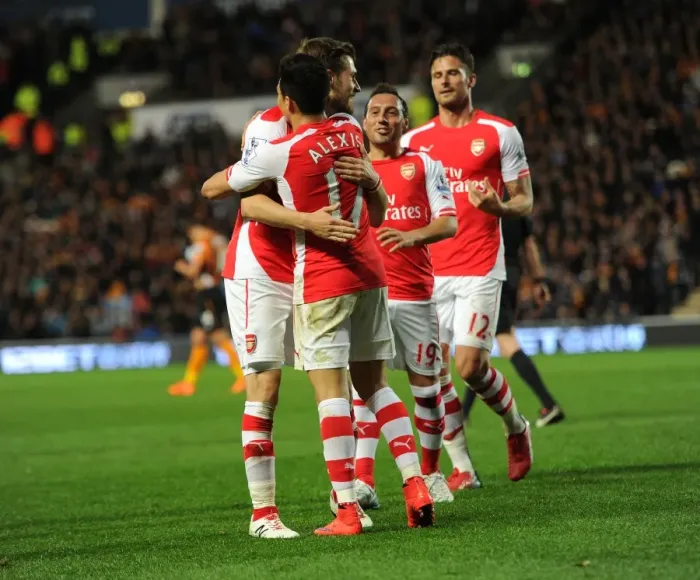 Framed Print : Alexis Sanchez's Hat-trick: Arsenal's Victory Over Hull City (May 2015)