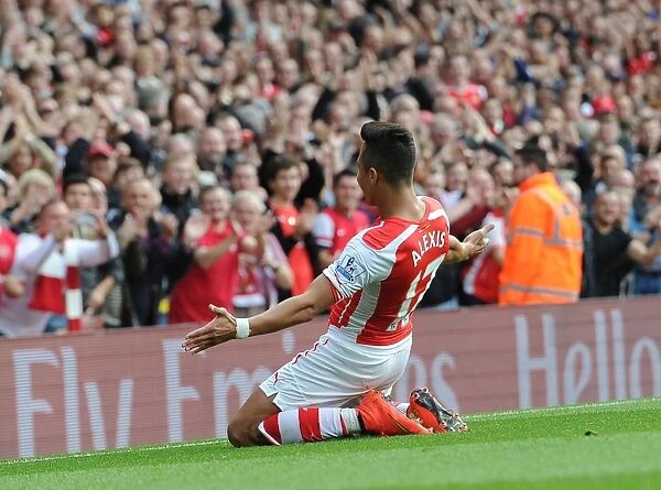 Alexis Sanchez's Stunner: Arsenal's First Goal Against Hull City (2014-15)