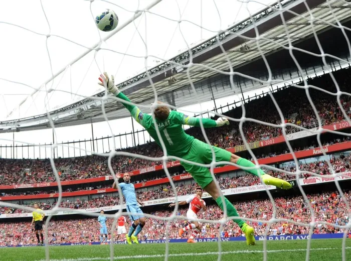 Framed Print : Alexis Sanchez's Stunner: The Game-Changing Goal that Shocked Manchester City, Premier League 2014-15 Framed Print : Alexis Sanchez's Stunner: The Game-Changing Goal that Shocked Manchester City, Premier League 2014-15