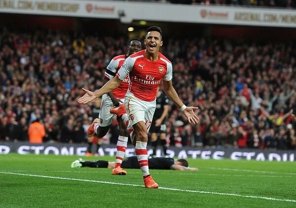 Alexis Sanchez's Stunning Goal: Arsenal vs. Burnley, Premier League 2014 / 15