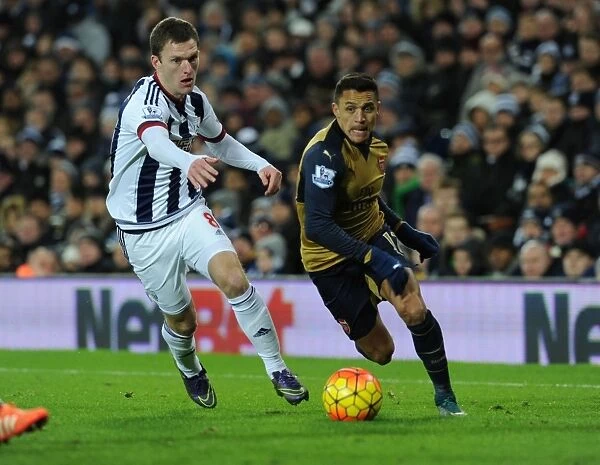 Alexis Sanchez's Thrilling Dash Past Craig Gardner: A Standout Moment from Arsenal's Victory over West Bromwich Albion (2015-16)