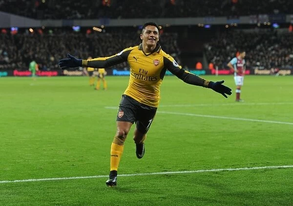 Alexis Sanchez's Thrilling Double: Arsenal's Victory over West Ham United, Premier League 2016-17