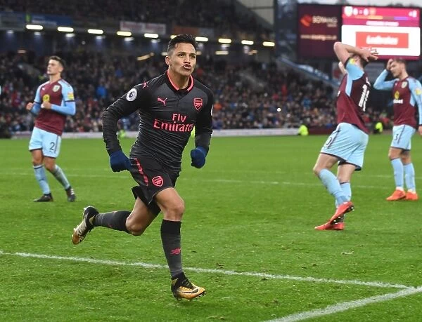 Alexis Sanchez's Thrilling Goal: Arsenal's Premier League Victory at Burnley (2017-18)