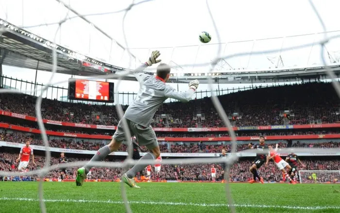 Framed Print : Alexis Sanchez's Thrilling Goal: Arsenal Triumphs Over Liverpool in the Premier League 2014-15 Framed Print : Alexis Sanchez's Thrilling Goal: Arsenal Triumphs Over Liverpool in the Premier League 2014-15