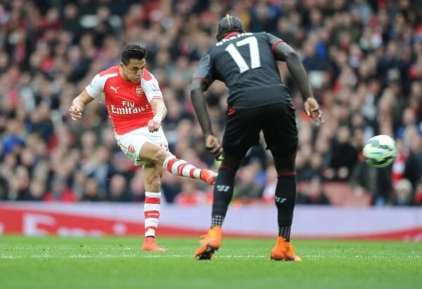 Alexis Sanchez's Thrilling Third Goal: Arsenal vs. Liverpool, Premier League 2014-15