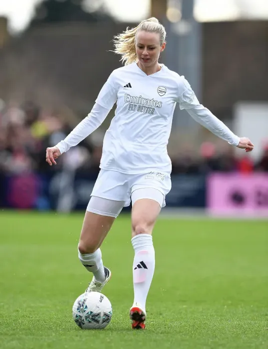 Framed Print : Amanda Ilestedt in Action during Arsenal vs Watford FA Cup Match Framed Print : Amanda Ilestedt in Action during Arsenal vs Watford FA Cup Match