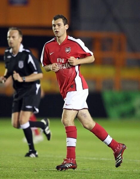 Amaury Bischoff's Dominant Performance: Arsenal's 6-0 Rout of Stoke City Reserves, October 6, 2008