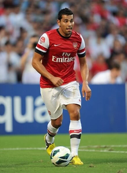 Andre Santos in Action: Arsenal FC vs. Kitchee FC - Pre-Season Friendly Match, 2012