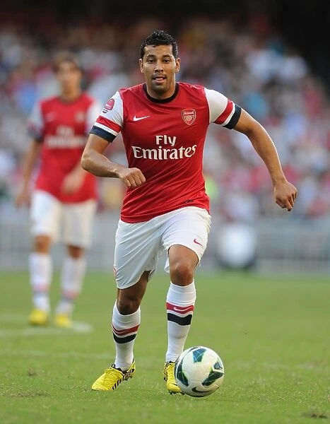 Andre Santos in Action: Arsenal FC vs Kitchee FC (2012)