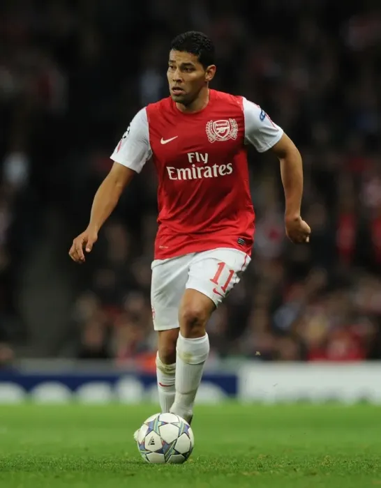 Framed Print : Andre Santos in Action: Arsenal FC vs Olympique de Marseille, UEFA Champions League 2011-12 Framed Print : Andre Santos in Action: Arsenal FC vs Olympique de Marseille, UEFA Champions League 2011-12