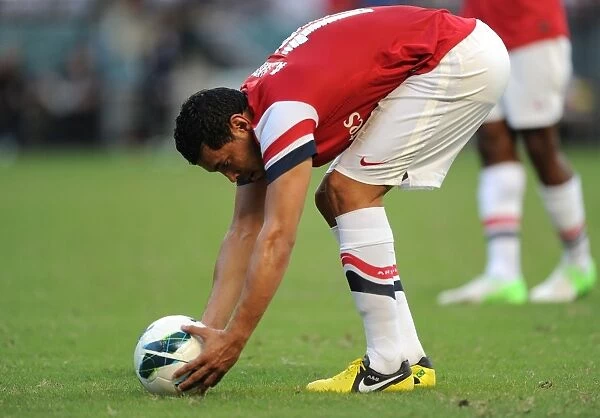 Andre Santos in Action: Arsenal vs. Kitchee (2012)