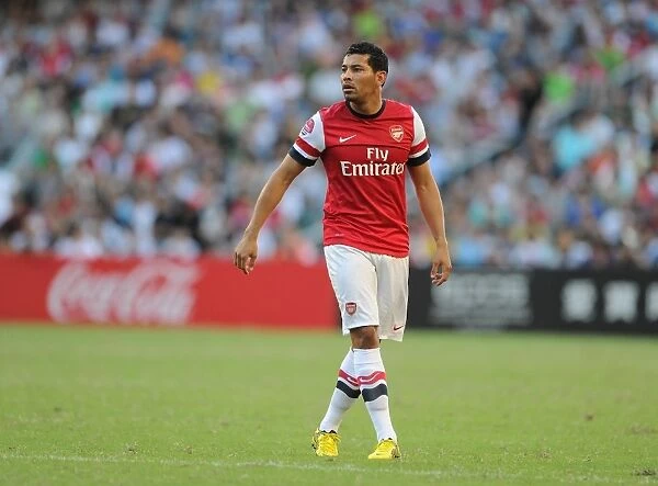 Andre Santos in Action: Kitchee FC vs. Arsenal FC (2012)