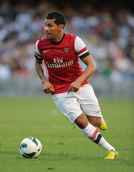Andre Santos in Action: Kitchee FC vs Arsenal FC, 2012