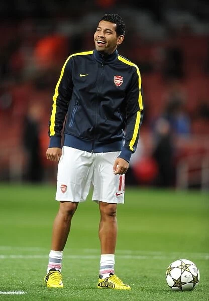 Andre Santos (Arsenal). Arsenal 3:1 Olympiacos. UEFA Champions League. Group B