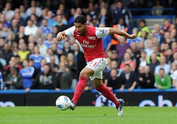 Andre Santos (Arsenal). Chelsea 3: 5 Arsenal. Barclays Premier League. Stamford Bridge, 29  /  10  /  11
