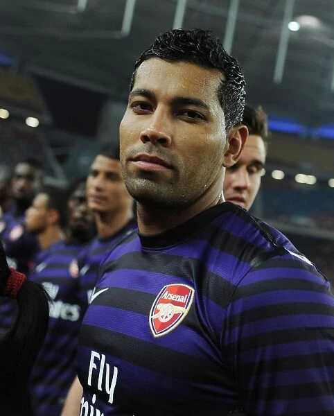 Andre Santos Gears Up for Arsenal's 2012-13 Pre-Season Match in Malaysia