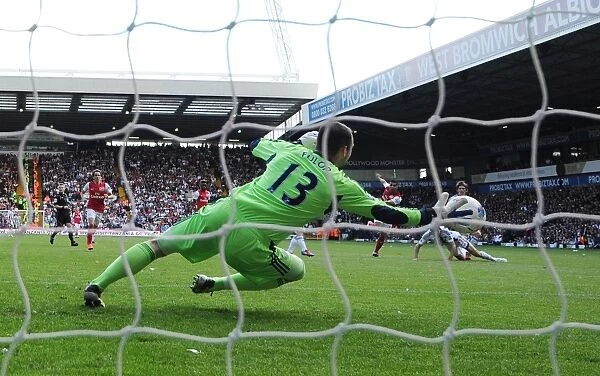 Andre Santos Scores the Decisive Goal: Arsenal's Victory over West Bromwich Albion, 2011-12 Season