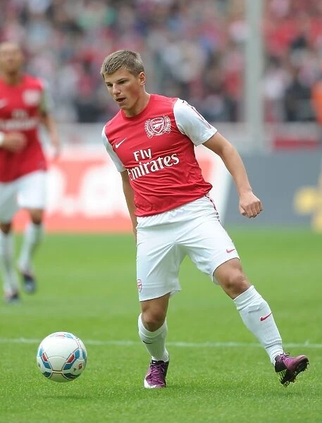 Andrey Arshavin in Action for Arsenal against Cologne