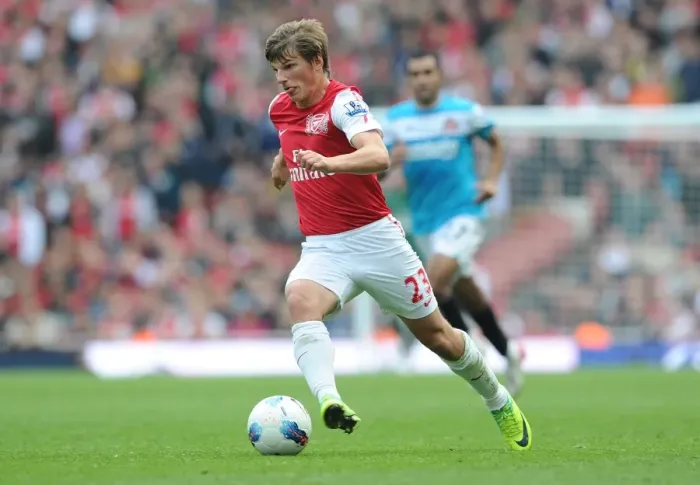 Framed Print : Andrey Arshavin in Action: Arsenal vs Sunderland, Premier League 2011-12